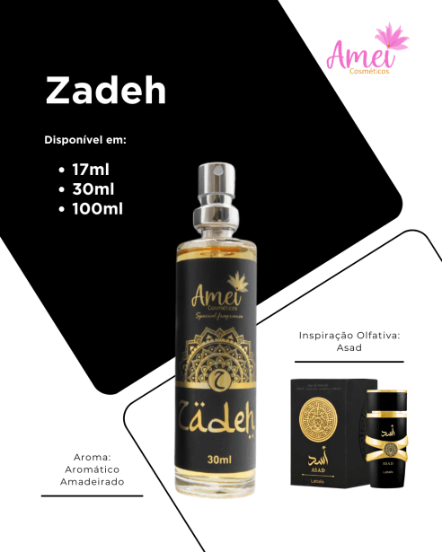 Amei Cosméticos - Perfume Zadeh