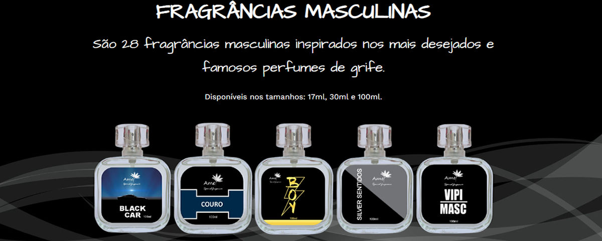 Amei Cosméticos Perfumes Masculinos