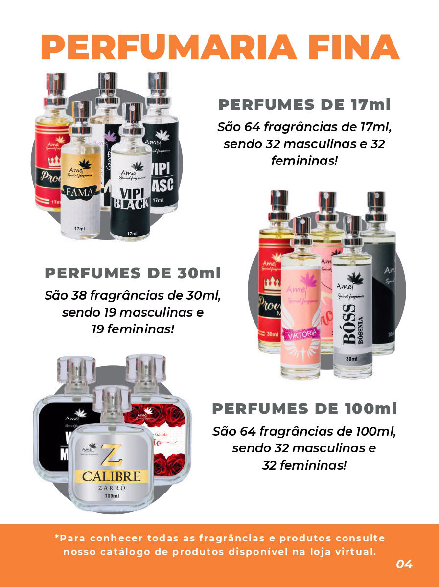 Amei Cosméticos Perfumes Masculinos