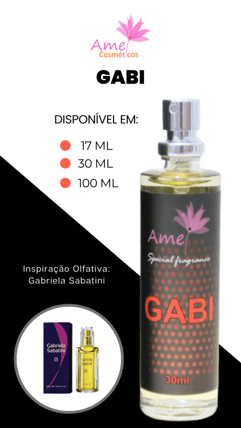 Amei Cosméticos - Perfume Gabi
