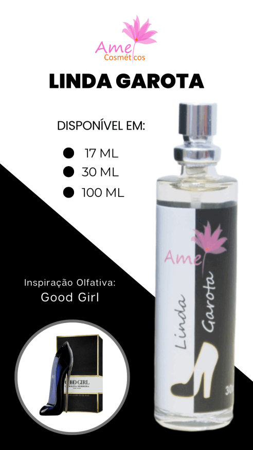 Amei Cosméticos - Perfume Linda Garota