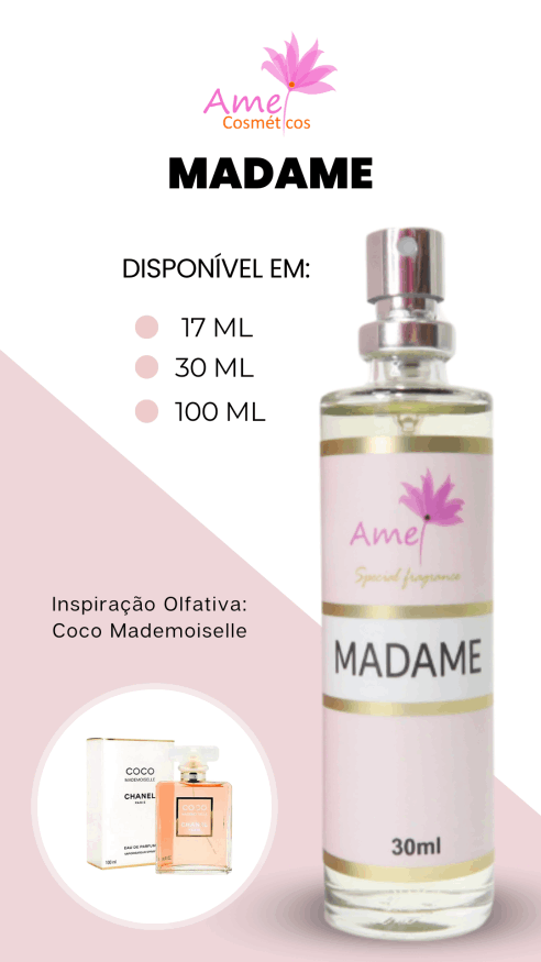 Amei Cosméticos - Madame