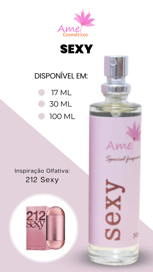 Amei Cosméticos - Perfume Sexy