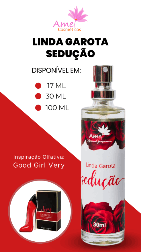 Amei Cosméticos - Perfume Linda Garota Sedução