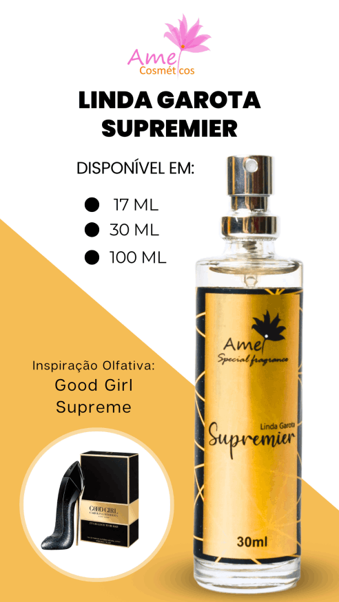 Amei Cosméticos - Perfume Linda Garota Supremier