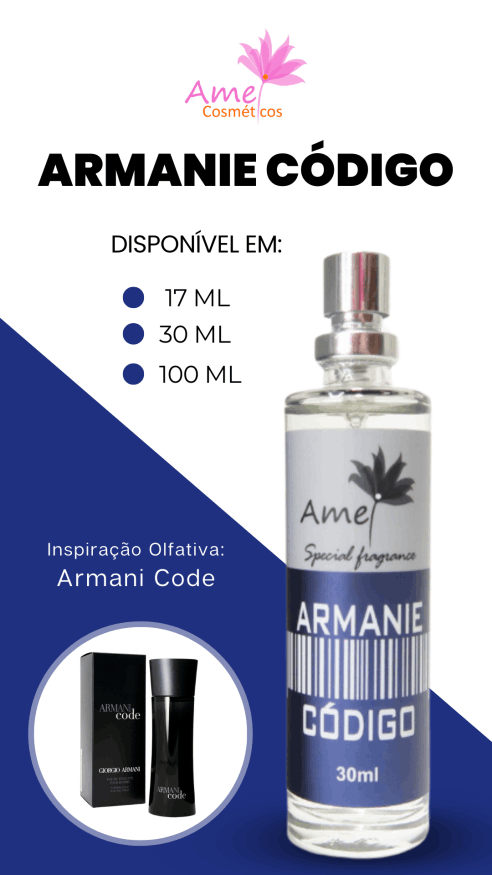 Amei Cosméticos - Armanie Código