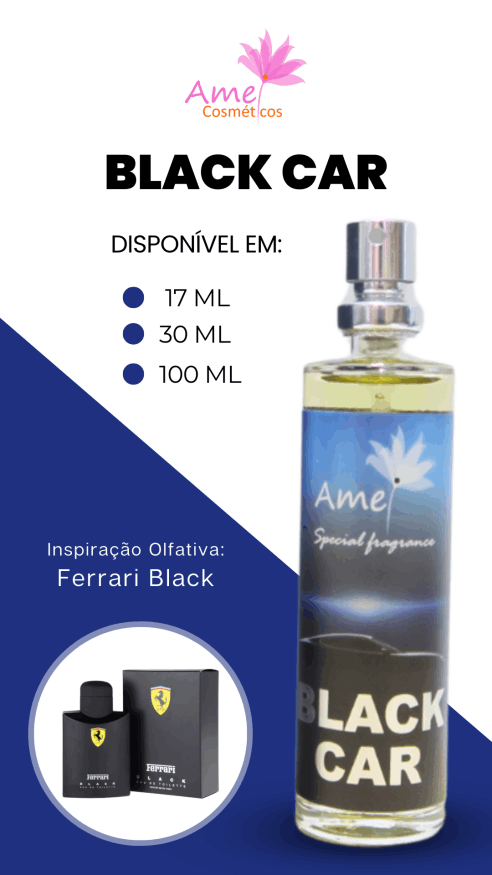 Amei Cosméticos - Perfume Black Car