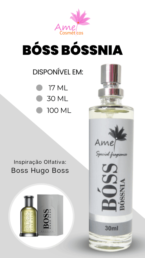 Amei Cosméticos - Perfume Bóss Bosnia