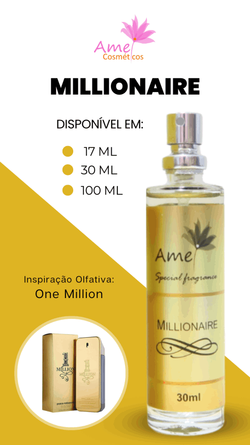 Amei Cosméticos - Perfume Millionaire