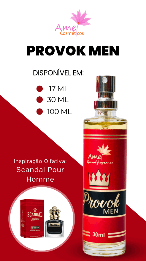 Amei Cosméticos - Provok Men