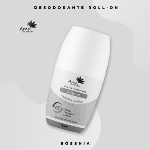 Amei Cosméticos - Desodorante Roll on - Bóssnia