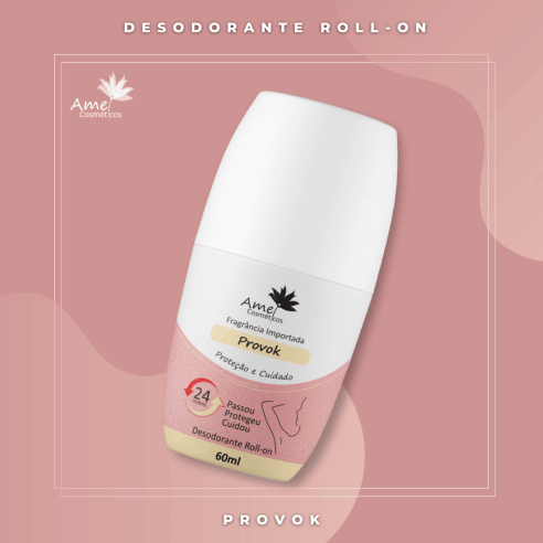 Amei Cosméticos - Desodorante Roll on - Provok