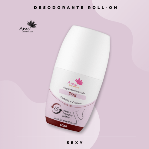 Amei Cosméticos - Desodorante Roll on - Sexy