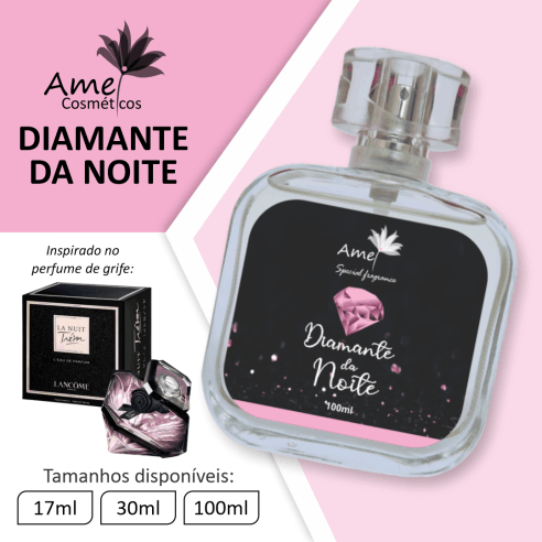 Amei Cosméticos - Perfume Diamante da Noite