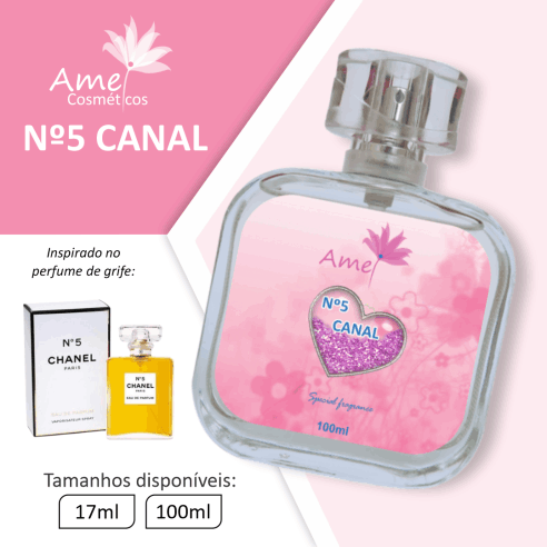 Amei Cosméticos - Nº5 Canal