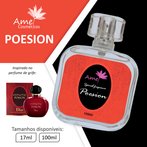 Amei Cosméticos - Perfume Poesion