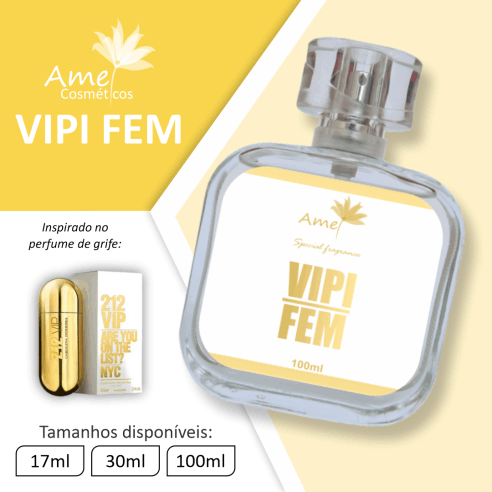 Amei Cosméticos - Perfume Vip Fem