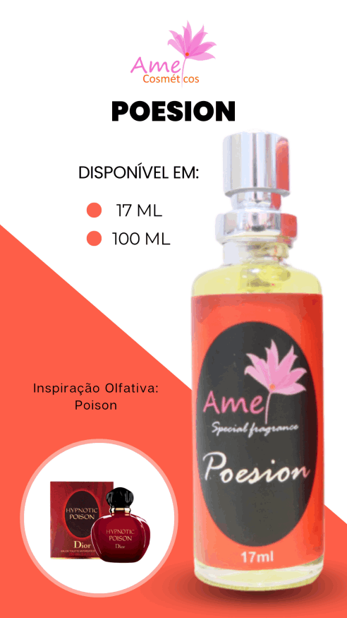 Amei Cosméticos - Perfume Poesion