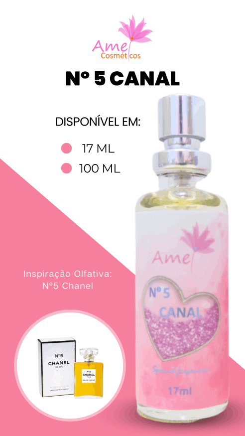 Amei Cosméticos - Nº 5 Canal