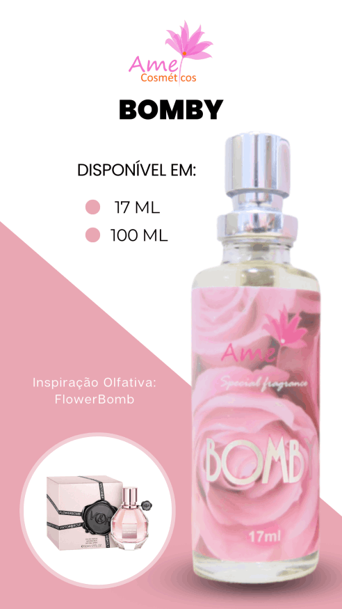 Amei Cosméticos - Bomby