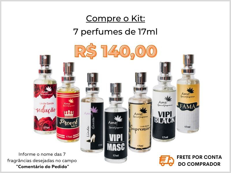 Amei Cosméticos - Kit Revendedor 