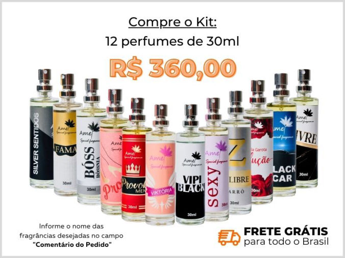 Amei Cosméticos - Kit Revendedor 02