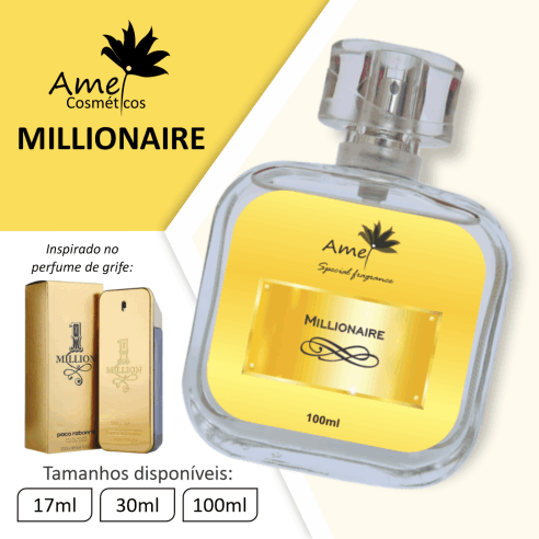Amei Cosméticos - Millionaire