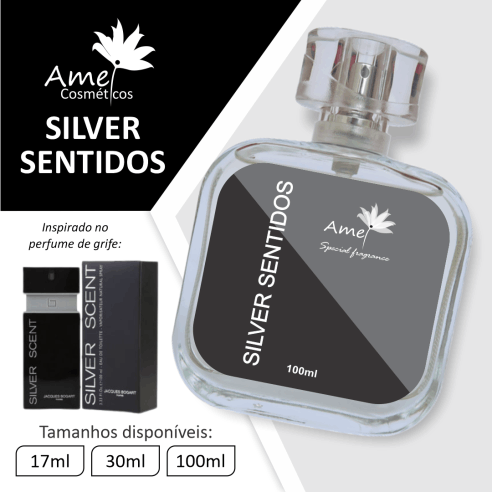 Amei Cosméticos - Silver Sentidos