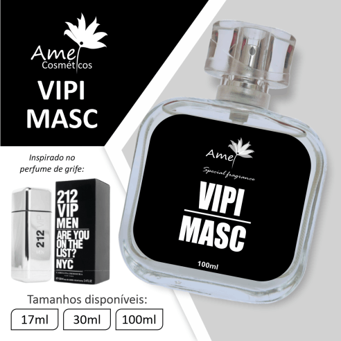 Amei Cosméticos - Vipi Masc
