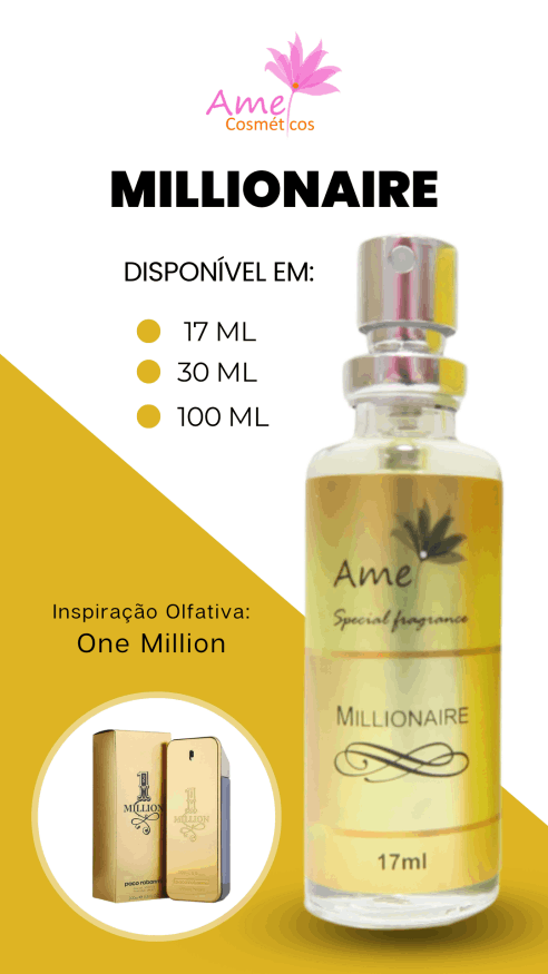 Amei Cosméticos - Perfume Millionaire
