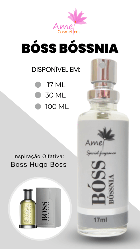 Amei Cosméticos - Perfume Bóss Bósnia