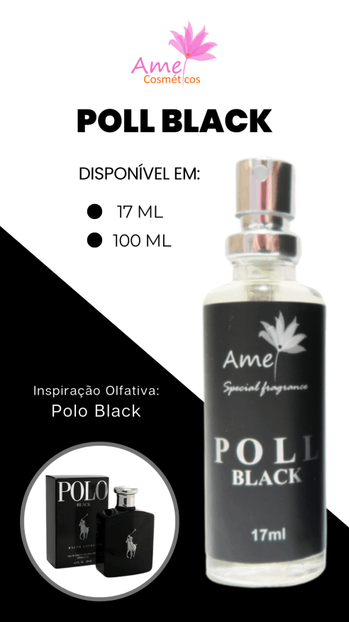 Amei Cosméticos - Poll Black