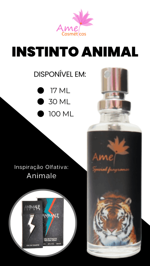 Amei Cosméticos - Perfume Instinto Animal
