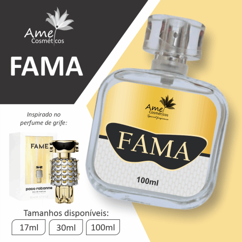 Amei Cosméticos - Perfume Fama